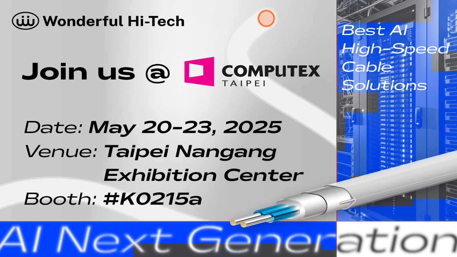 Wonderful is attending Computex 2025