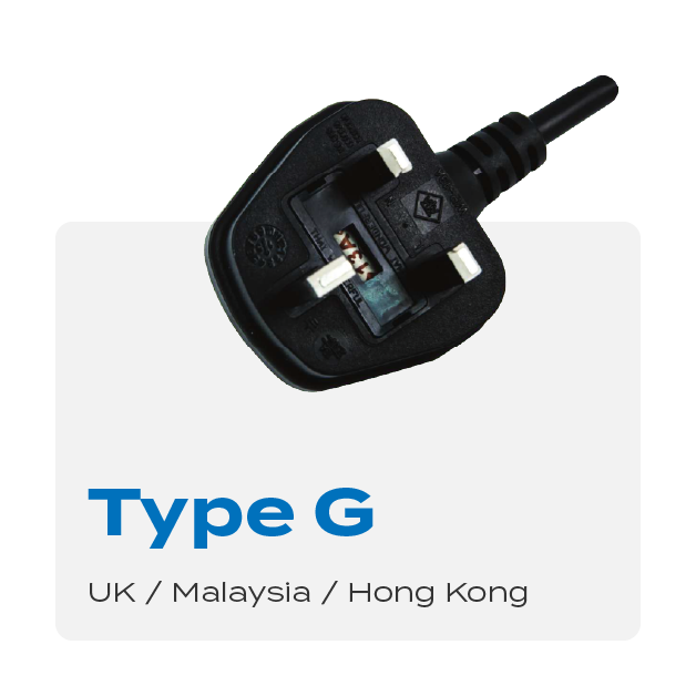 Power Cord Type G